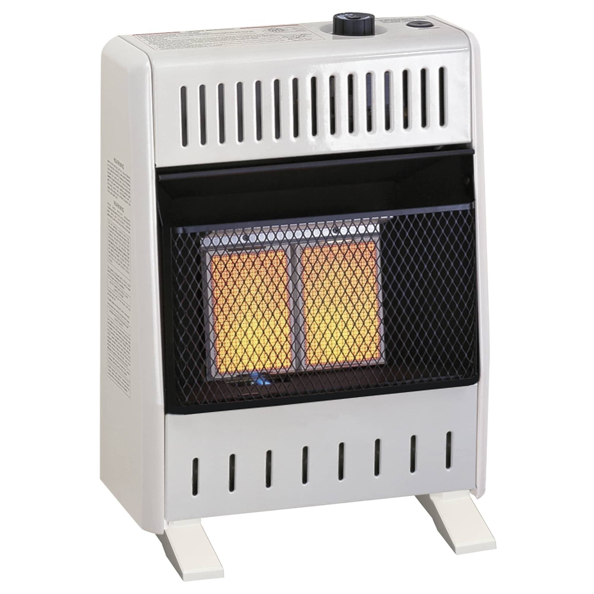 ProCom Heating Liquid Propane Ventless Infrared Plaque Heater With Base Feet - 10,000 BTU, Manual Control - Model# ML100HPA-B